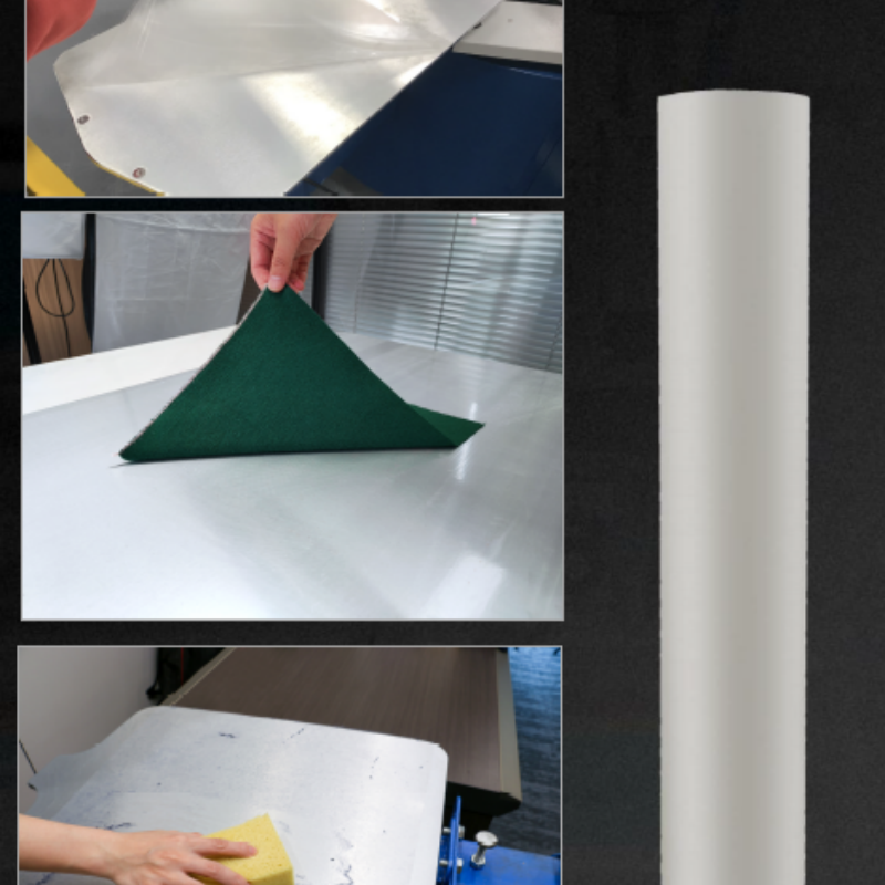High silicon fabric sticky printing table positioning film 